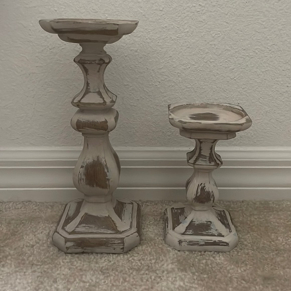 Hobby Lobby Accents 2 Candle Holders Poshmark